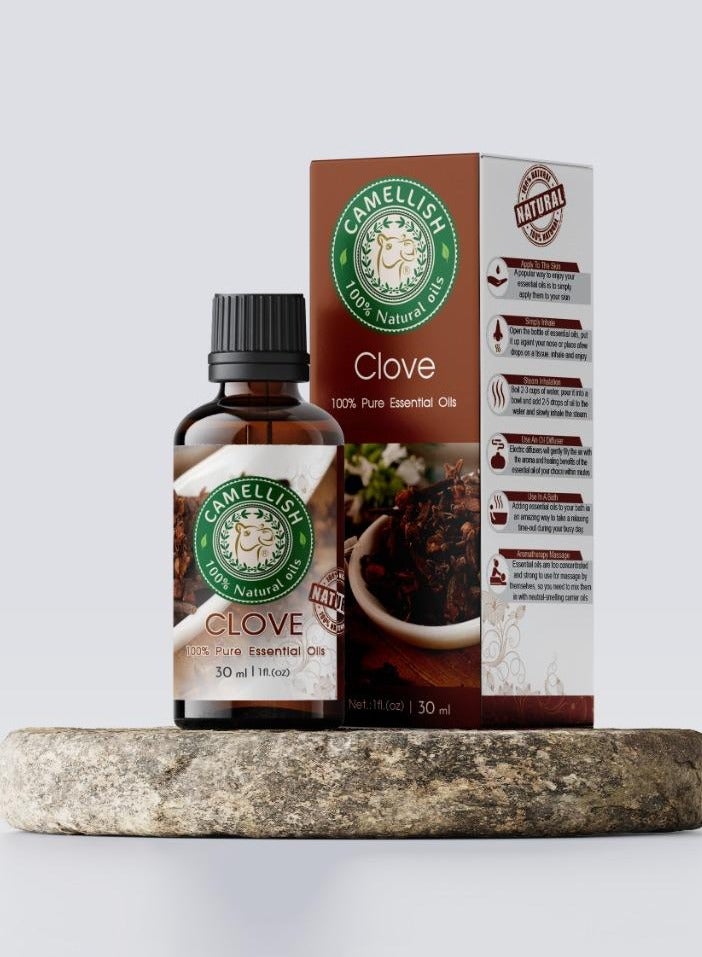 Natural clove Essential oil 30 mll by Camellish