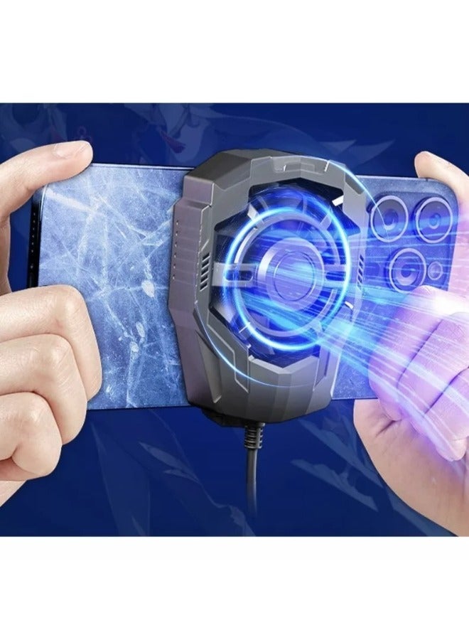 Loquat Mobile Cooler | Lightweight and Fast Cooling Semiconductor Cooler, Portable Strong Magnetic Cooling Fan for Mobile Phone and iPad  - Image 2