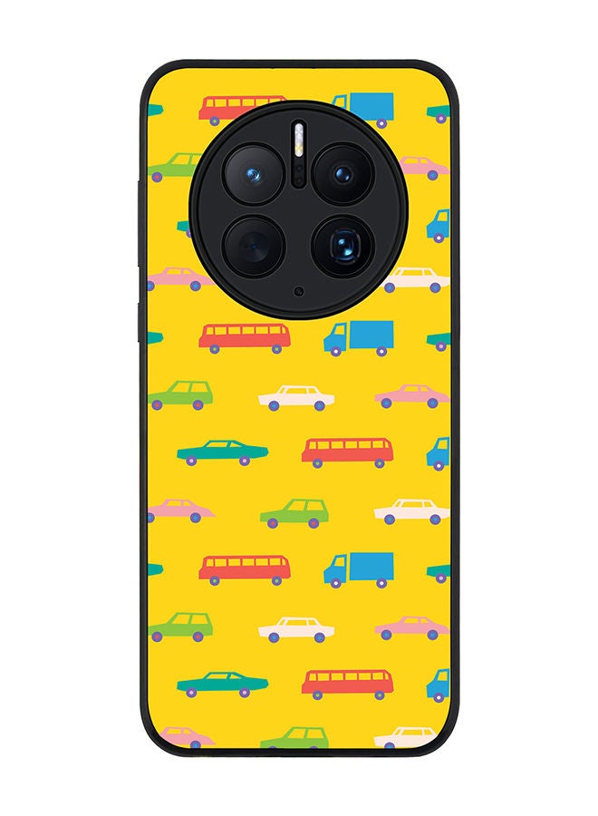 Stylizedd Rugged Black edge case for Huawei Mate 50 Pro Slim fit Soft Case Flexible Rubber Edges Anti Drop TPU Gel Thin Cover - Opposite Traffic - Image 1