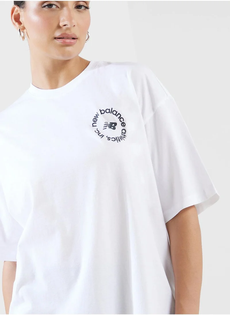 New Balance Stacked Logo T-Shirt