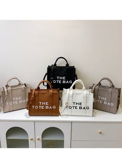 NIBEMINENT The Tote Bags For Women Large PU Leather Trendy Travel Tote Bag Handbag Top Handle Shoulder Crossbody  - Image 4