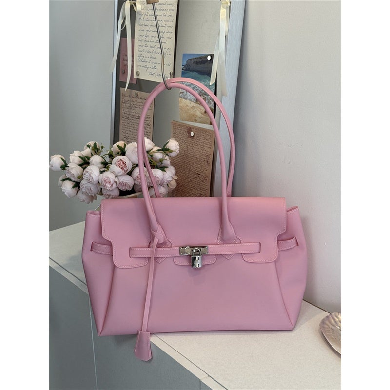 Japanese Kiikii Style Jelly Tote Bag for Women, Large Capacity Shoulder Handbag 2026 Spring - Image 5