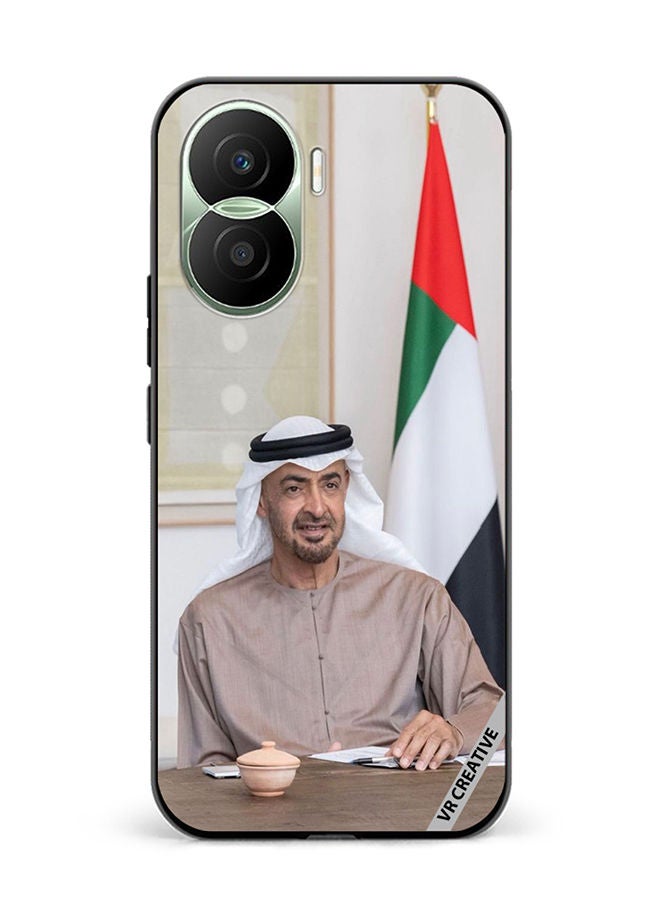 VR CREATIVE Protective Case Cover For Honor Play7T Pro Sheikh Mohamed Bin Zayed Al Nahyan Design Multicolour - Image 1