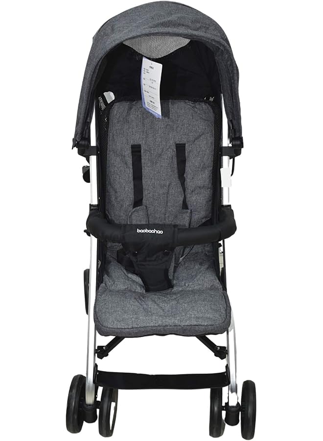Mama Love Foldable Baby Stroller Dgl 88657 Grey - Image 1