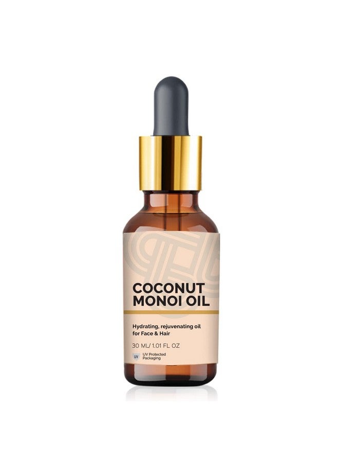 Teal & Terra Organic Coconut Monoi Oil (30ml) | 100% Natural Hair & Skin Nourishment | Even-Toned Skin & Moisturizing | Multi-Use Chemical-Free Formula - Image 1