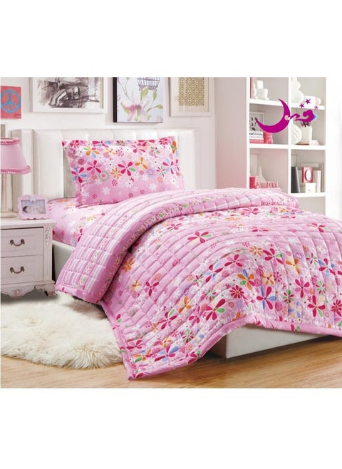 3-Piece Compressed Comforter Set Microfiber