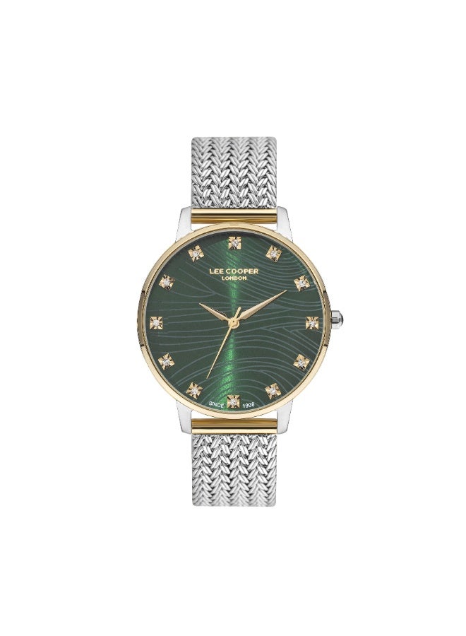 Lee Cooper ساعة أنالوج شبكية للنساء LC07401.270 - 36 مم - Image 1