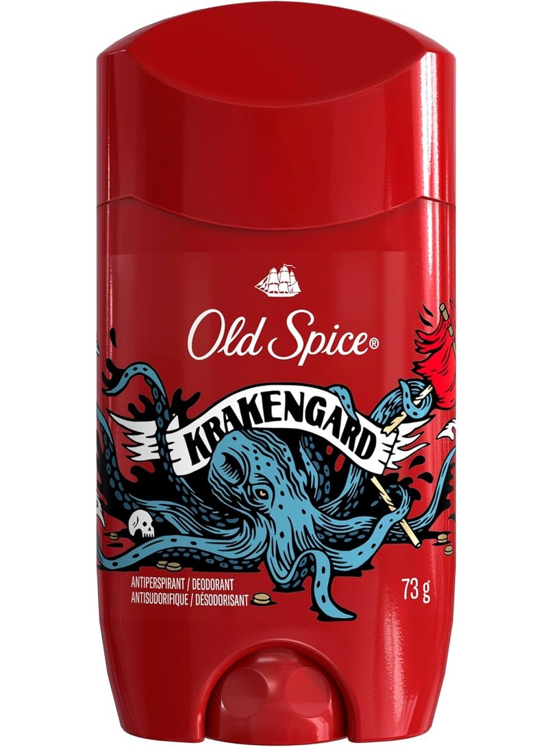 أولد سبايس مزيل عرق كراكينجارد وايلد كولكشن قوي غير مرئي من اولد سبايس، 73 جرام - Image 1