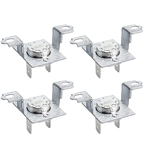 Techecook DC96-00887A Thermal Fuse Dryer Replacement by Techecook - 4 Pack DC96-00887A DC96-00887C Replacement for Sam-sung Kenmore Dryer - Replaces 35001193 AP6008689 PS11741829 - Image 1