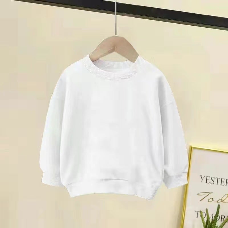 Boys Baseball Jacket Spring 2023 Trendy White top 