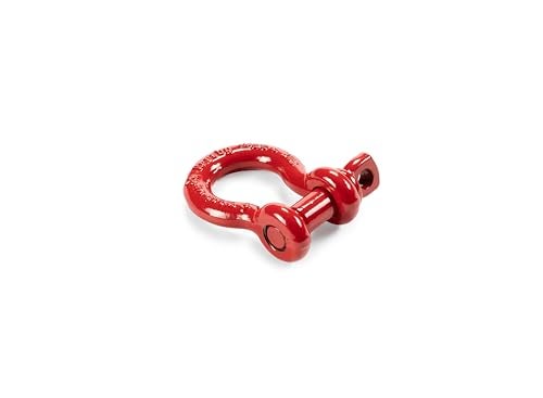 Factor 55 Steel 58 Crosby Shackle for ATVUTV Powersports Red - Image 1