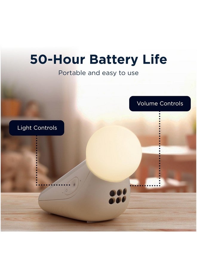 Motorola Nursery S1 Light and Sound Soother for Children, Portable Rechargeable Baby Night Light with Soothing Sleep Sounds, Lullabies, Multicolor Lighting - Image 5