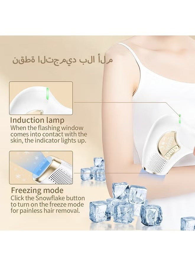 Sthxyfaith 07Pro Laser Hair Removal IPL Permanent Home Hair Removal Device for Facial Peach Fuzz, Underarms, Bikini Line and Legs - Image 3