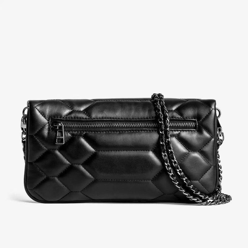 Zv Bag French Export New Snake Pattern Single Shoulder Crossbody Women'S Bag Diamond Women'S Bag Wing Bag Top Flip Bag - Image 5