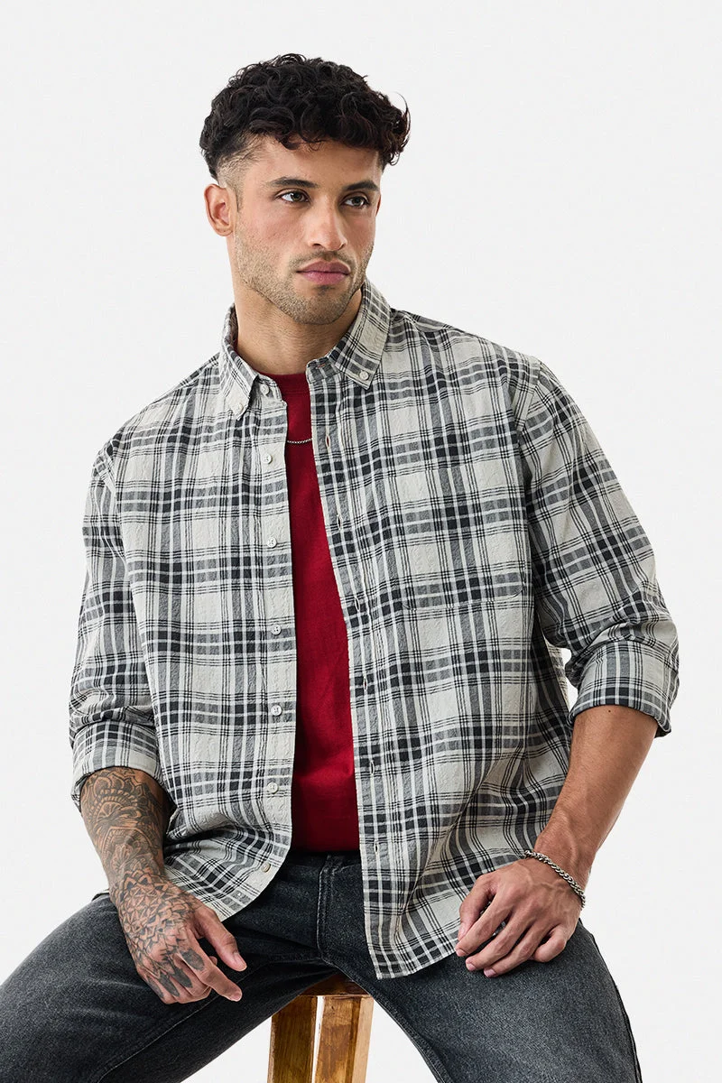 SNITCH Crushed Checks Shirt