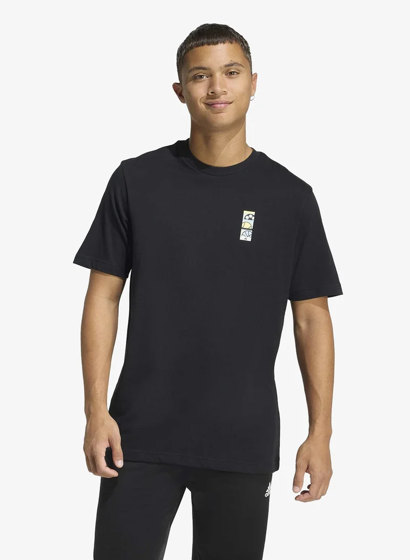 Adidas Mos  Poster Graphic T-Shirt