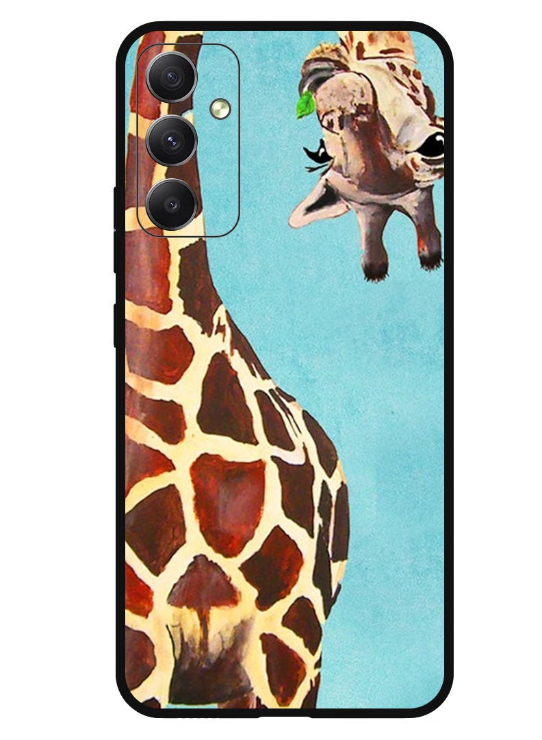 Theodor Protective Case Anti Scratch Shock Proof Bumper Cover For Samsung Galaxy M34 5G Giraffe - Image 1
