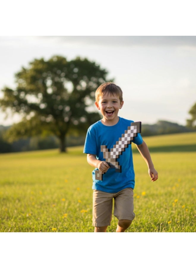 REZZOSS Foam Sword Toy for Kids – Soft Safe Battle Sword for Role Play, Cosplay, Ninja, Knight & Pirate Dress-Up | Lightweight Foam Weapon for Indoor & Outdoor Fun | Safe Pretend Play Sword for Boys & Girls | Perfect Costume & Party Accessory - Image 4
