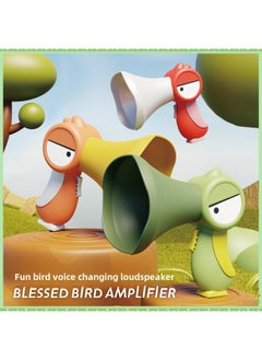 Generic Peco Peco Internet Popular Peco Peco Variable Voice Loudspeaker Electric Recorder Horn-Year-old Baby Cloth Book-Color:Cute Big-billed Bird [rose Red] Comes With A Lanyard-Specifications:[five Variables + Super Long Recording + Real-time Amplification] Free Battery + Gift Box  - Image 4