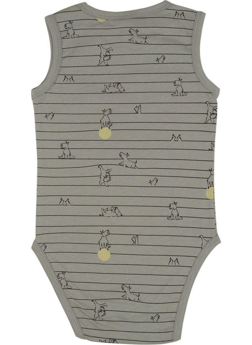 Jrmori Mr.j Printed Sleeveless Body  - Image 3