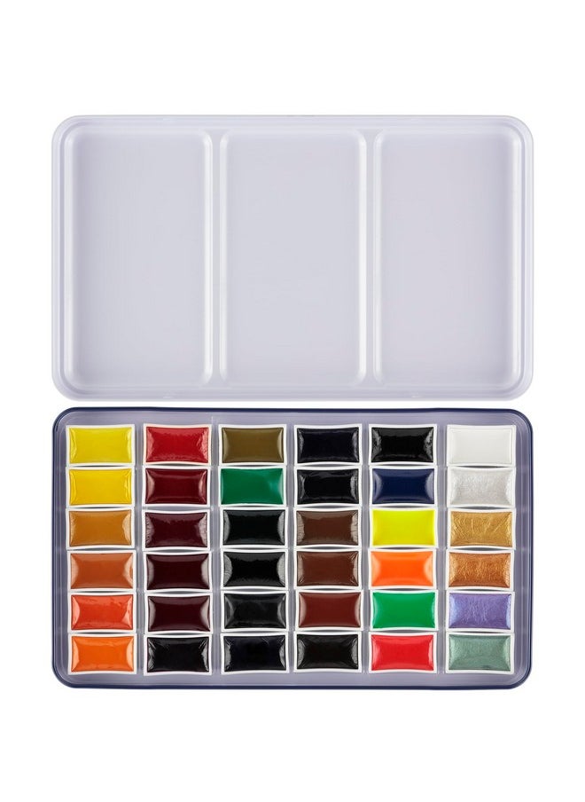 Soho Urban Artist Ez Lift Artist Watercolors Pan Set Of 36 Professional Watercolor Pan With Rich & Brilliant Colors For Painters Artists Canvas & More!  - Image 4