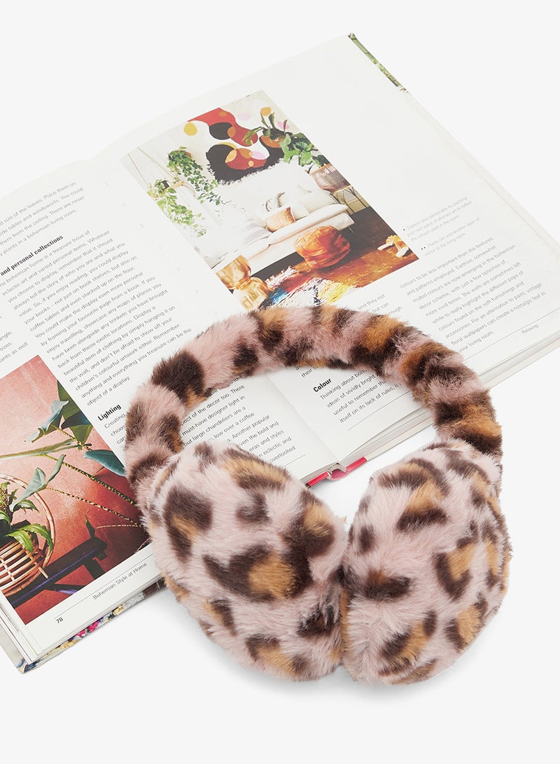 Ginger Faux Fur Ear Muffs - Image 3