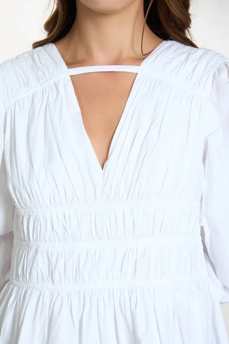Virgio Tiered Mini Dress