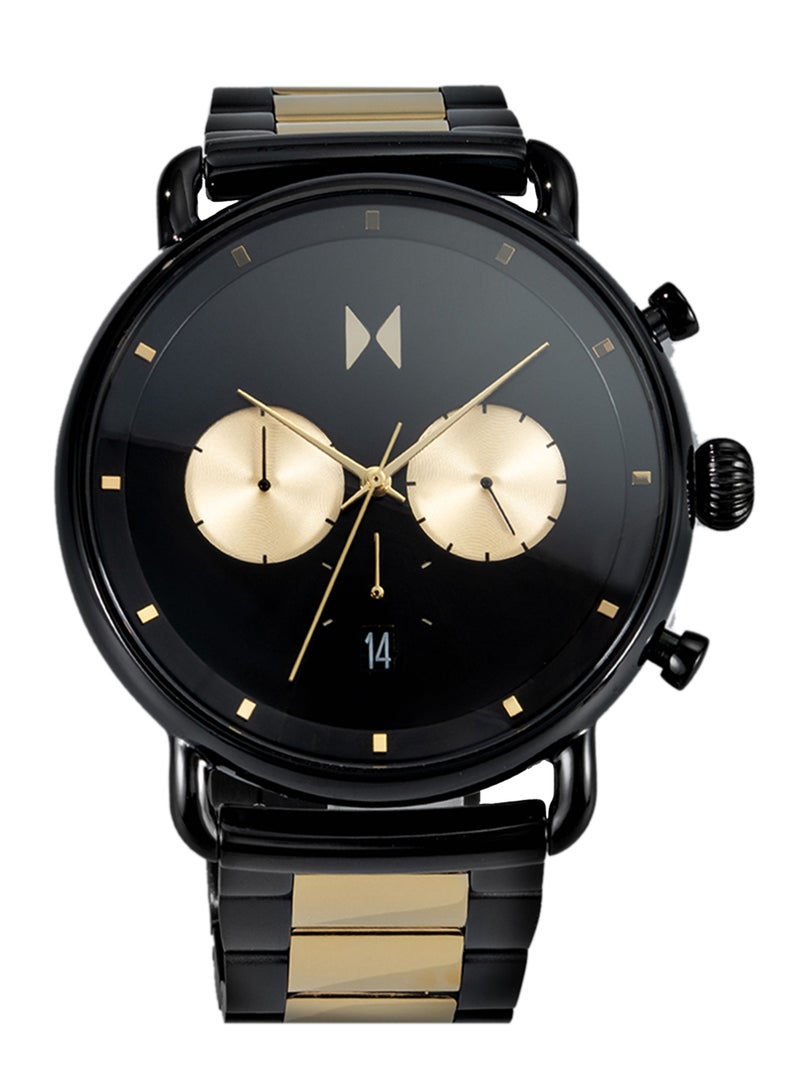 MVMT ROUND CHRONOGRAPH MEN'S BLACK CASE WATCH - 28000347-D - Image 1