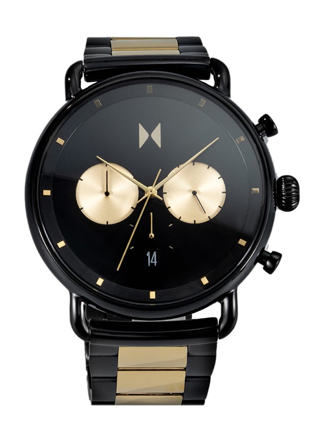 MVMT ROUND CHRONOGRAPH MEN'S BLACK CASE WATCH - 28000347-D - Image 1