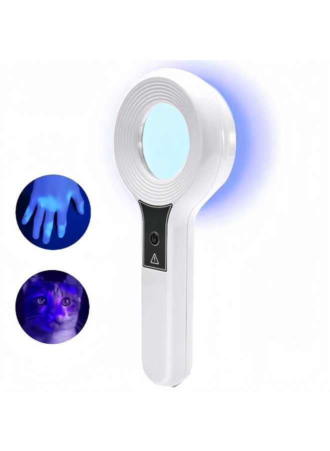 New Portable Wood's Lamp Skin Analyzer – UV Facial Beauty Device for Dermatological Analysis and Examination - Image 1