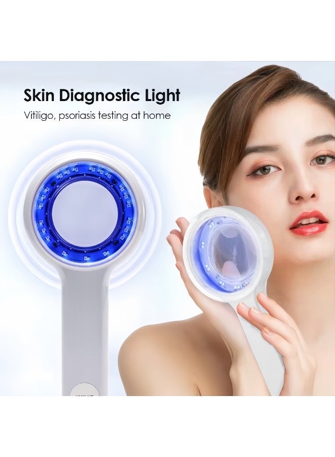 New Portable Wood's Lamp Skin Analyzer – UV Facial Beauty Device for Dermatological Analysis and Examination - Image 3