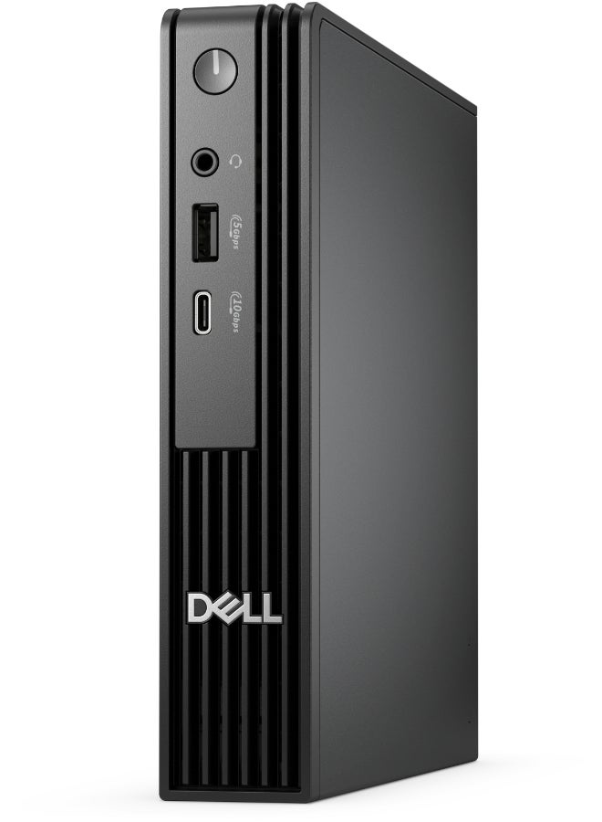 ديل Pro Micro PC With Intel Core Ultra 5-235T Processor/16GB RAM DDR5/512GB SSD/Intel Graphics/DOS(Without Windows)/ English/Arabic Black - Image 2
