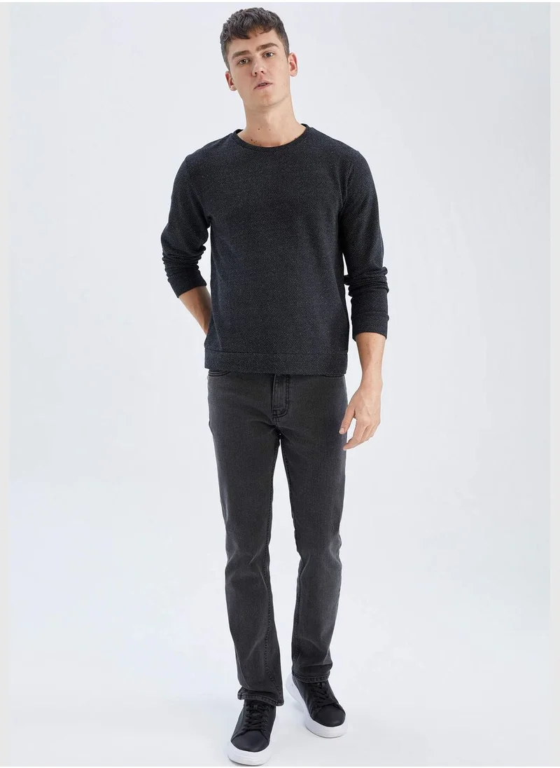 DeFacto Man Knitted Sweatshirt