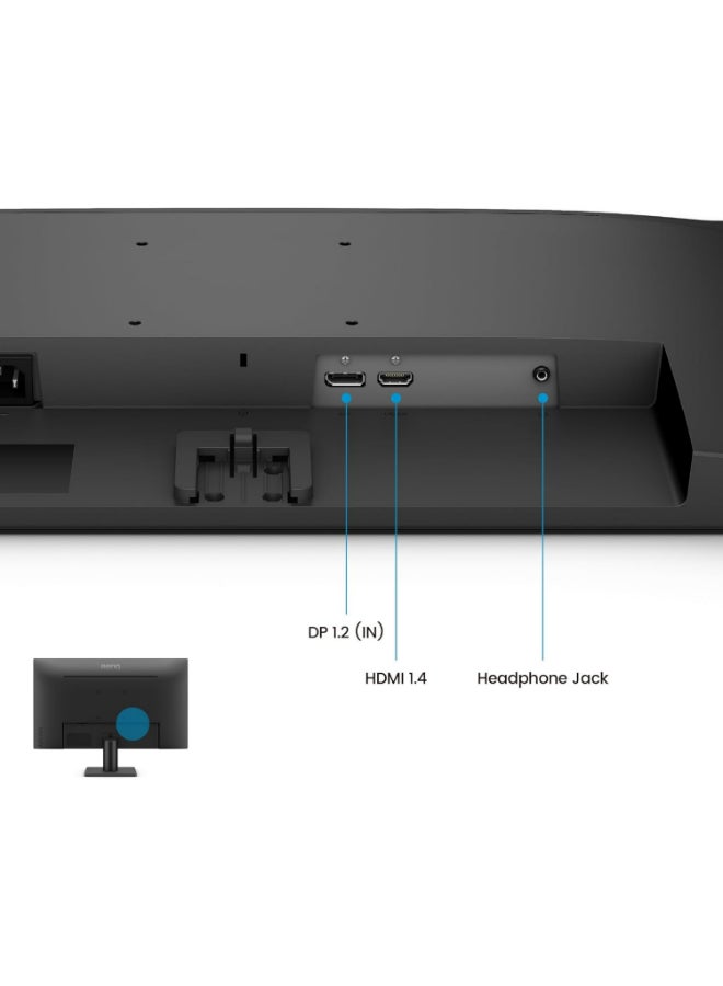 بين كيو شاشة GW2491 مقاس 23.8 انش بدقة 1080p FHD 100Hz IPS للعناية بالعين، HDMI، منفذ عرض، 1080×1920، حافة رفيعة للغاية، معتمدة من تي يو في، خالية من الوميض، ضوء ازرق منخفض بلس - Image 5