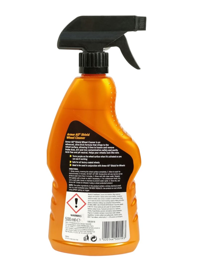 أرمور أول منظف ​​العجلات من آرمور أول شيلد - تركيبة عالية الأداء ومتغيرة اللون للحصول على لمسة نهائية في صالة العرض، 500 مل - Image 2