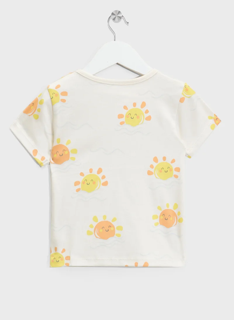 Ripples Boys 2pcs Sets with Short & T-shirt