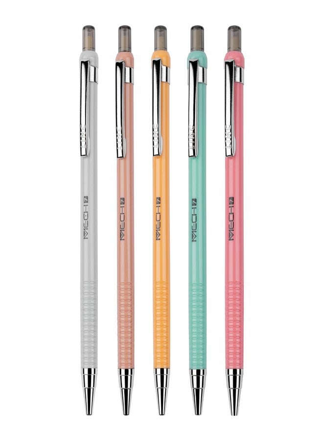 Linc 0.7mm Mech7 Mechanical Pencil, Multicolor Body (Pack of 10) - Image 3