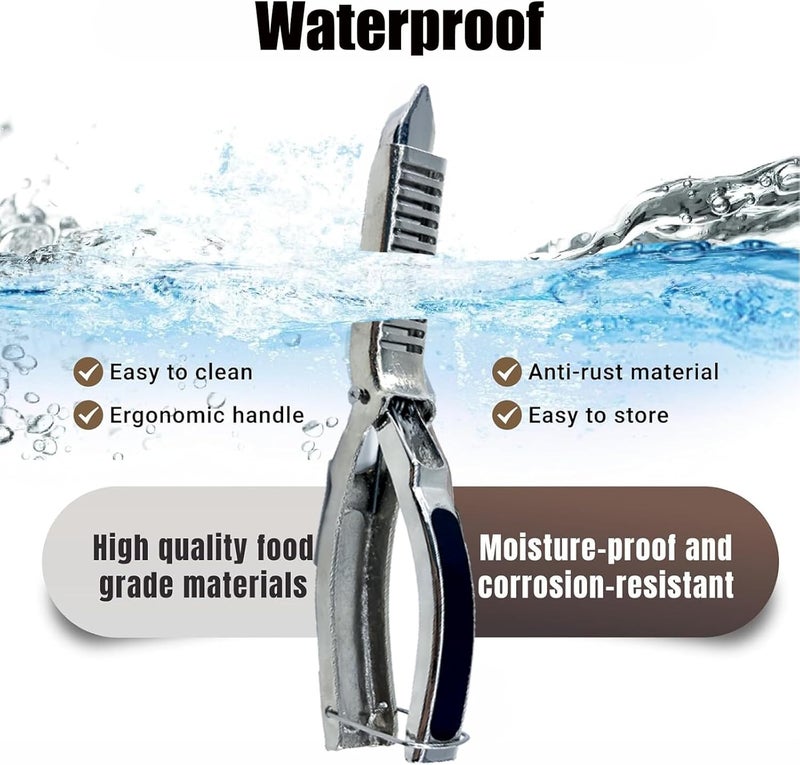 utvasro 2 Packs Rib Membrane Removal Tool,Stainless Steel Rib Prep Tool Membrane Remover,BBQ Rib Skinner with Arc Clamp & Non-Slip Grip for Easy Rib Prep,Dishwasher Safe & Easy Clean Kitchen Gadgets - Image 4