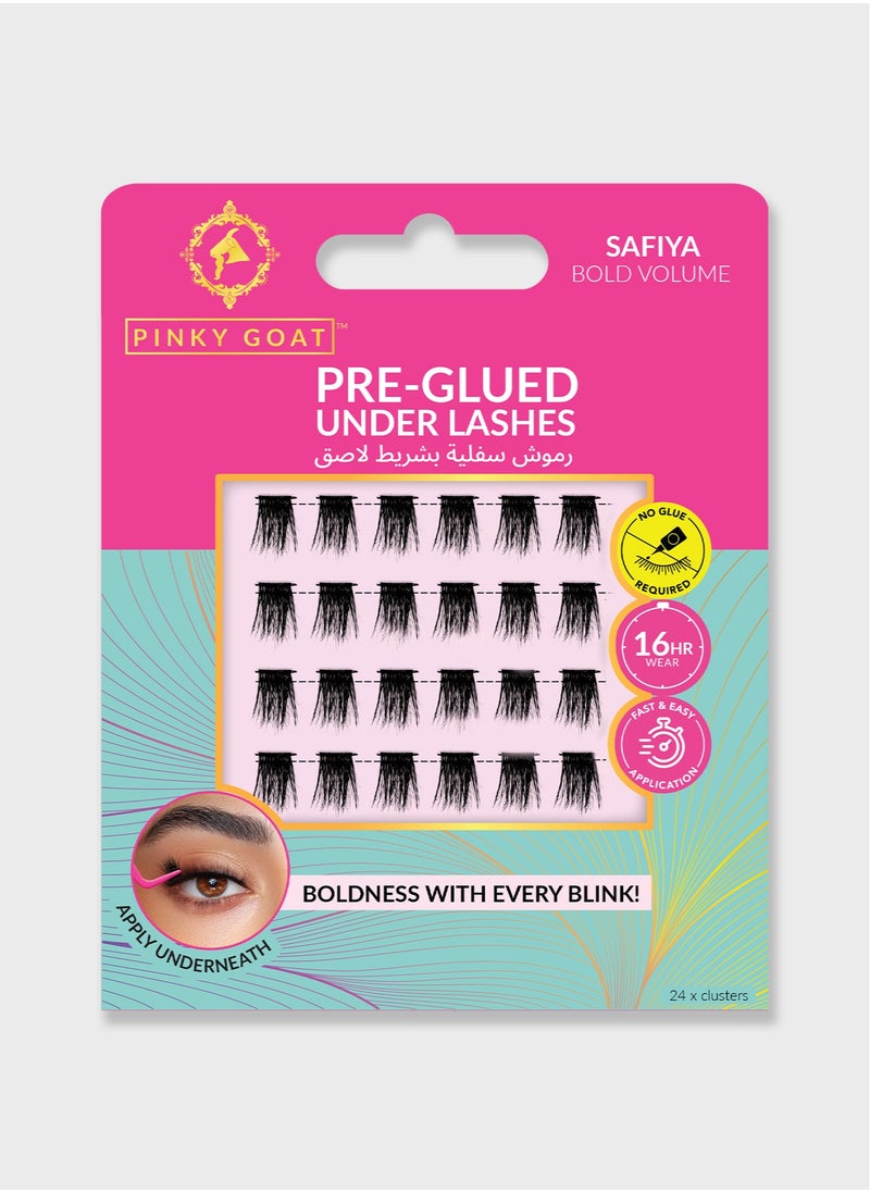PINKY GOAT - SAFIYA Pre-Glued Under Lashes - Image 1