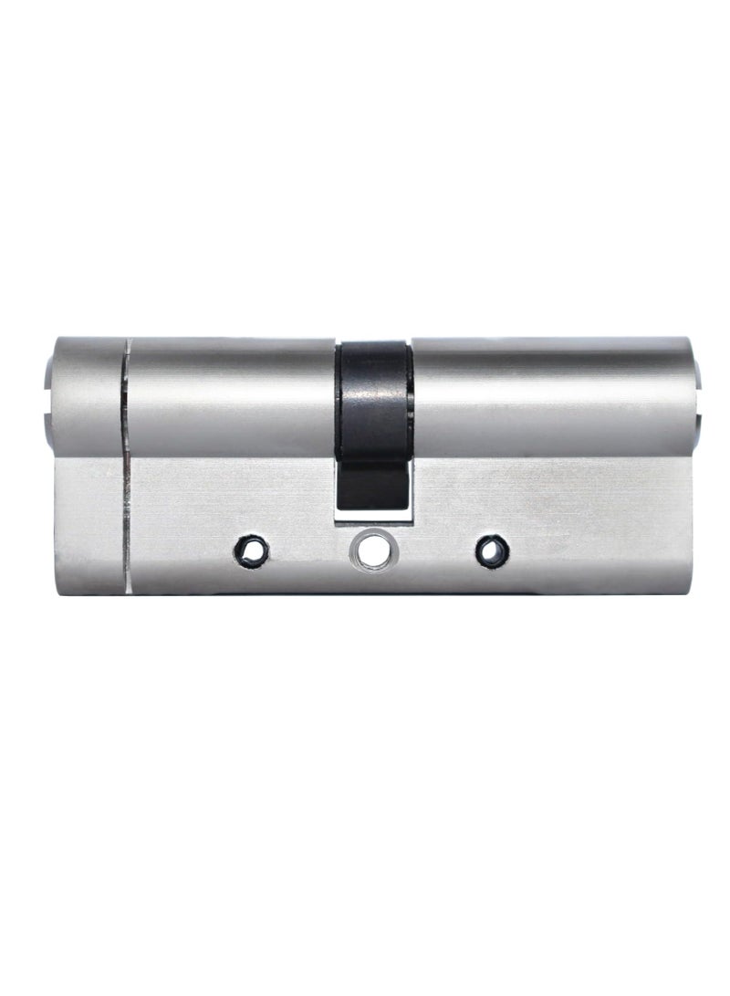 Midwest 80 mm (40/40) anti-snap Euro door cylinder, high security 6-pin, brass body, stainless steel reinforced anti-drill, anti-pick, anti-bump cylinder with 5 keys - Image 3