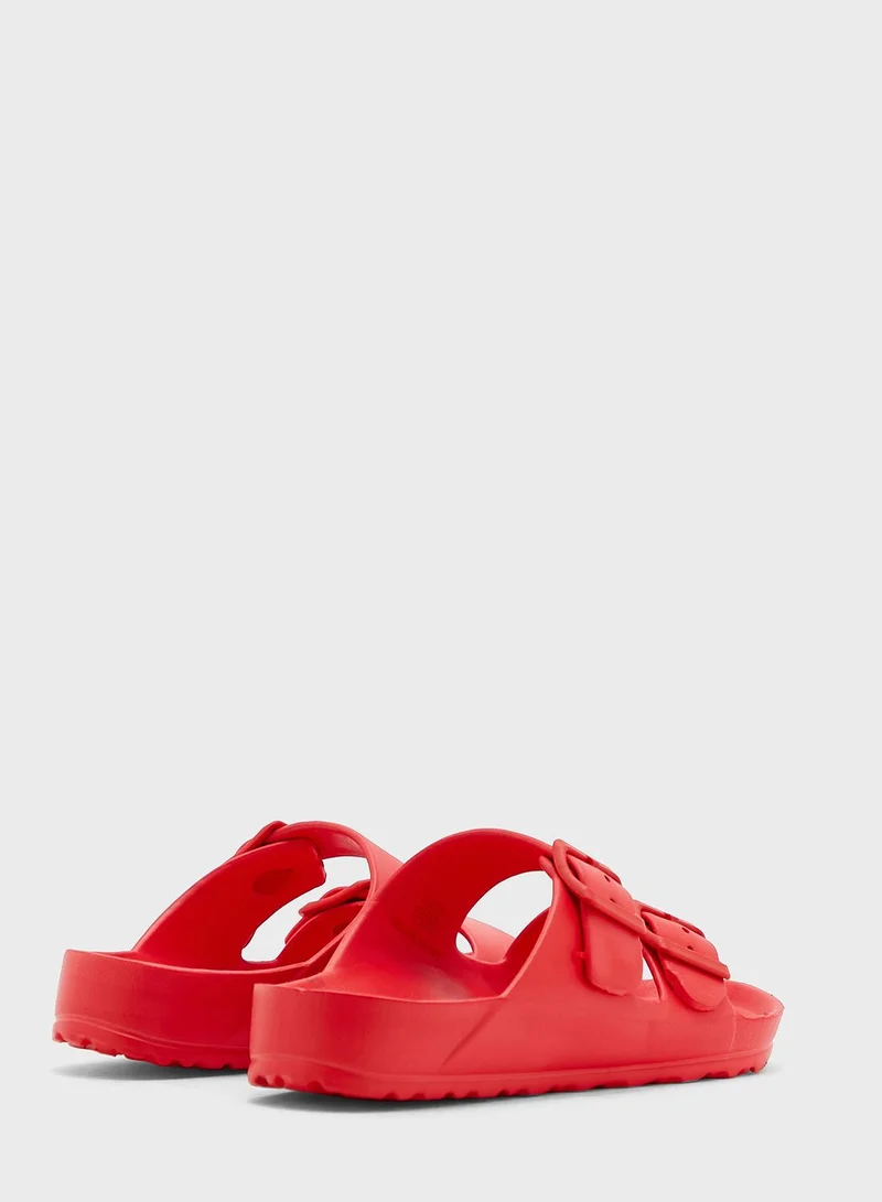 DeFacto Double Strap Wedge Sandals