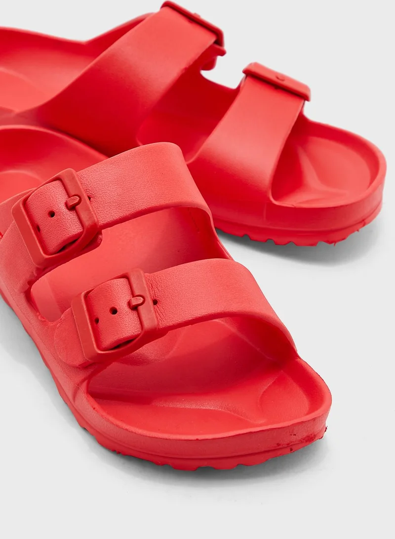 DeFacto Double Strap Wedge Sandals