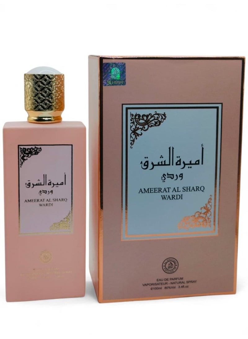 زاك عطر أميرة الشرق وردي أو دو بارفان 100 مل - رذاذ عطري فاخر زهري شرقي للنساء | رائحة وردية طويلة الأمد | اشترِ عبر الإنترنت على نون - Image 1