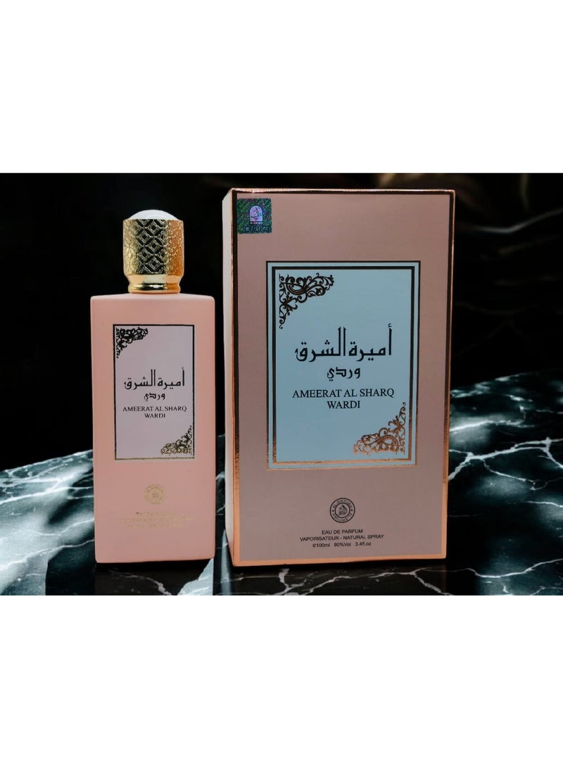 زاك عطر أميرة الشرق وردي أو دو بارفان 100 مل - رذاذ عطري فاخر زهري شرقي للنساء | رائحة وردية طويلة الأمد | اشترِ عبر الإنترنت على نون - Image 2