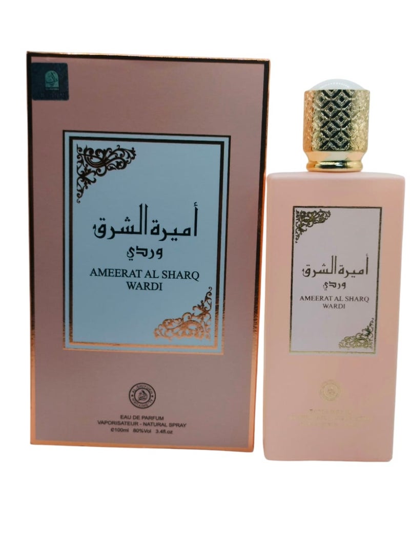 زاك عطر أميرة الشرق وردي أو دو بارفان 100 مل - رذاذ عطري فاخر زهري شرقي للنساء | رائحة وردية طويلة الأمد | اشترِ عبر الإنترنت على نون - Image 3