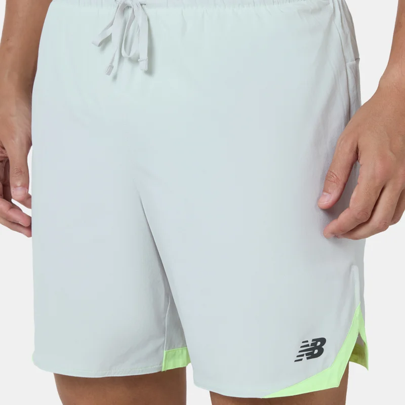 New Balance Grey Men's RC Essential Running Shorts for Men | Best Price UAE