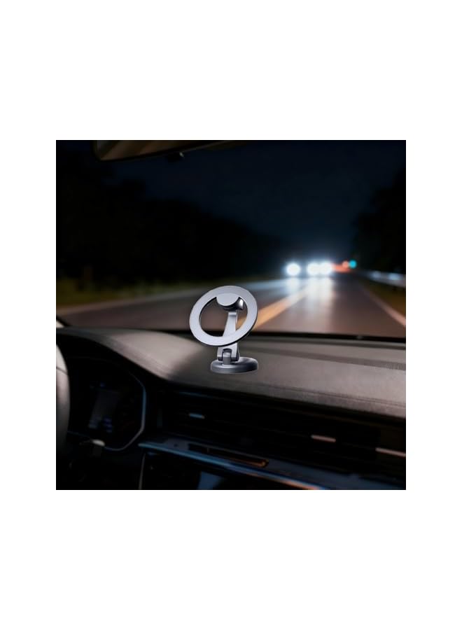 S-TOP 1 Pcs Universal Dashboard Mount, Foldable Zinc Alloy Magnetic Car Holder (Compatible with iPhone 15 Pro Max, 14, 13, etc.) - Image 5