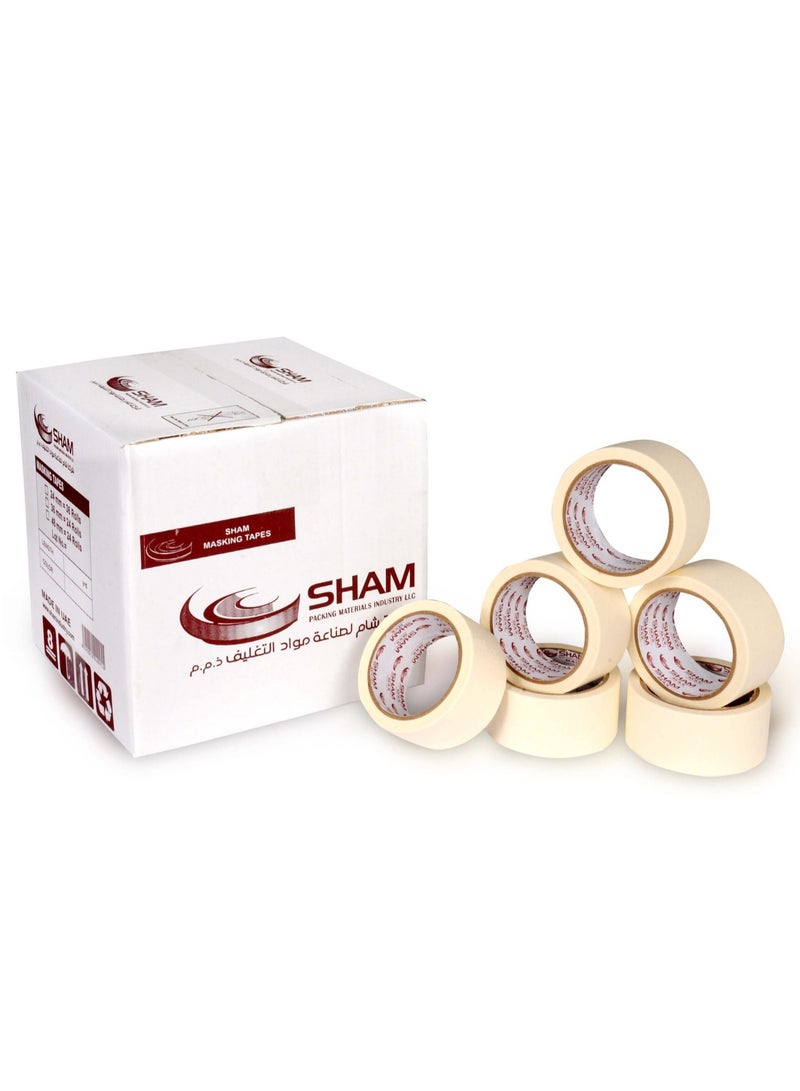 Sham Pack Sham Pack Combo Deal Buy two Brown and Clear Tape 50 yards 2 Inches and get 2 Masking Tapes 1 Inch 30 Yards FREE - Image 3