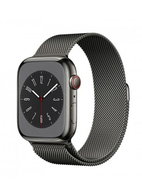 Milanese Loop Replacement Band for Apple Watch 49mm 45mm 44mm - Graphite