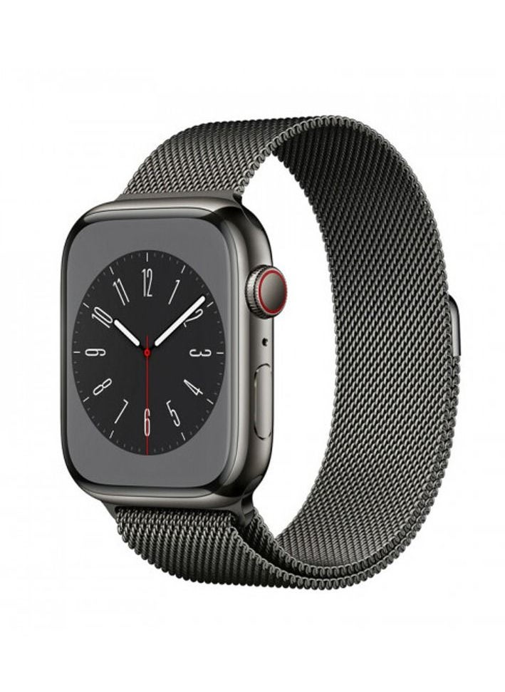 Milanese Loop Replacement Band for Apple Watch 49mm 45mm 44mm - Graphite